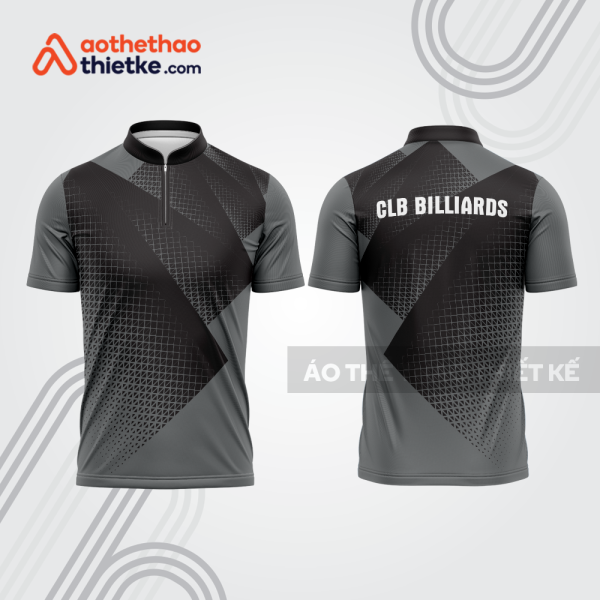 Mẫu thiết kế áo đồng phục thi đấu billiards bab702