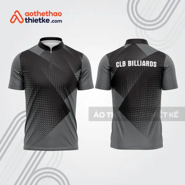 Mẫu thiết kế áo đồng phục thi đấu billiards bab702