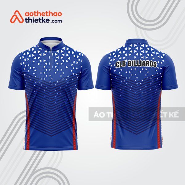 Mẫu thiết kế áo đồng phục thi đấu billiards bab703
