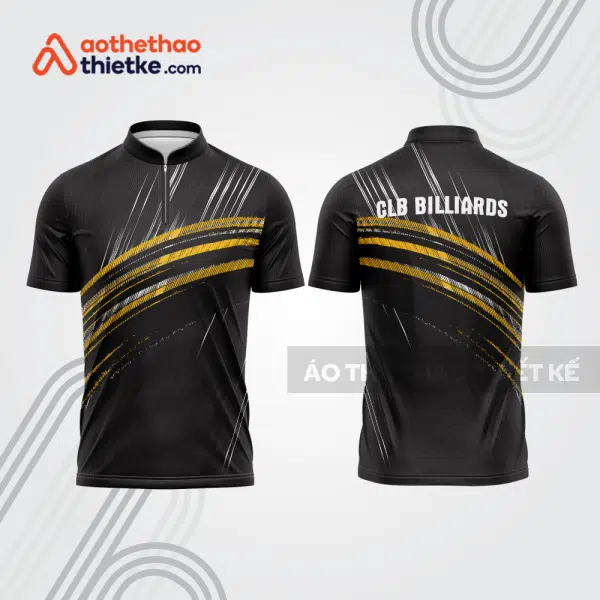 Mẫu thiết kế áo đồng phục thi đấu billiards bab704