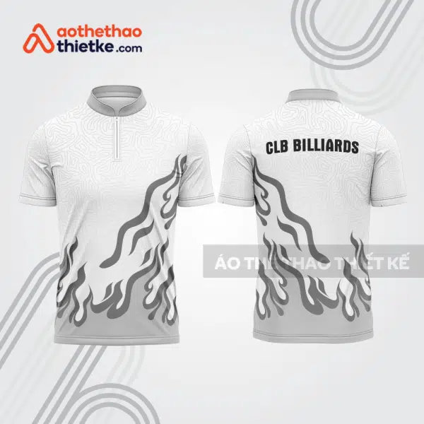 Mẫu thiết kế áo đồng phục thi đấu billiards bab706
