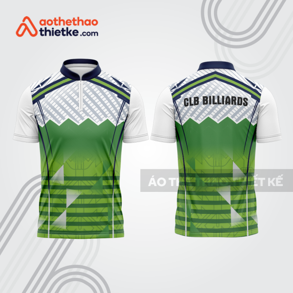 Mẫu thiết kế áo đồng phục thi đấu billiards bab713