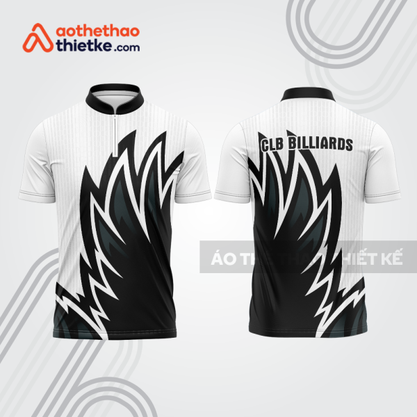 Mẫu thiết kế áo đồng phục thi đấu billiards bab718