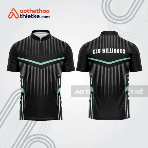 Mẫu thiết kế áo đồng phục thi đấu billiards bab719