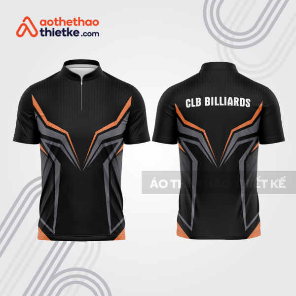 Mẫu thiết kế áo đồng phục thi đấu billiards bab720