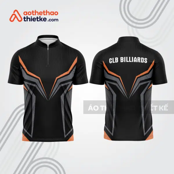 Mẫu thiết kế áo đồng phục thi đấu billiards bab720