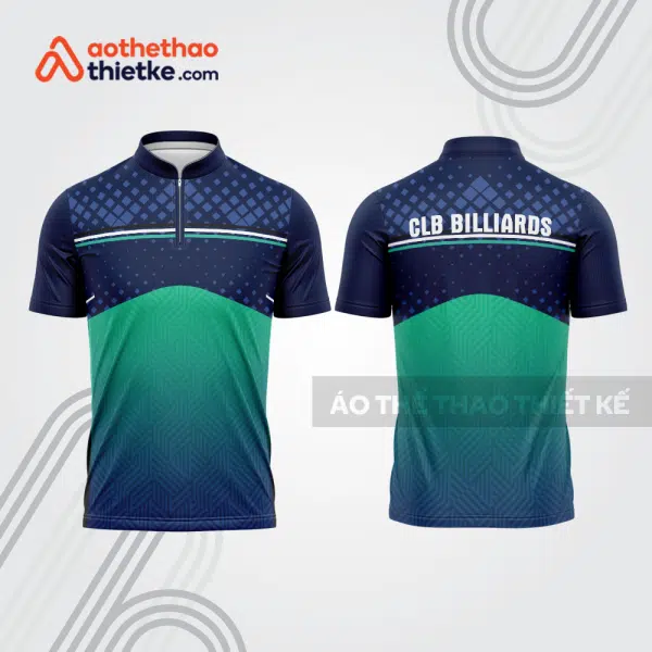Mẫu thiết kế áo đồng phục thi đấu billiards bab723