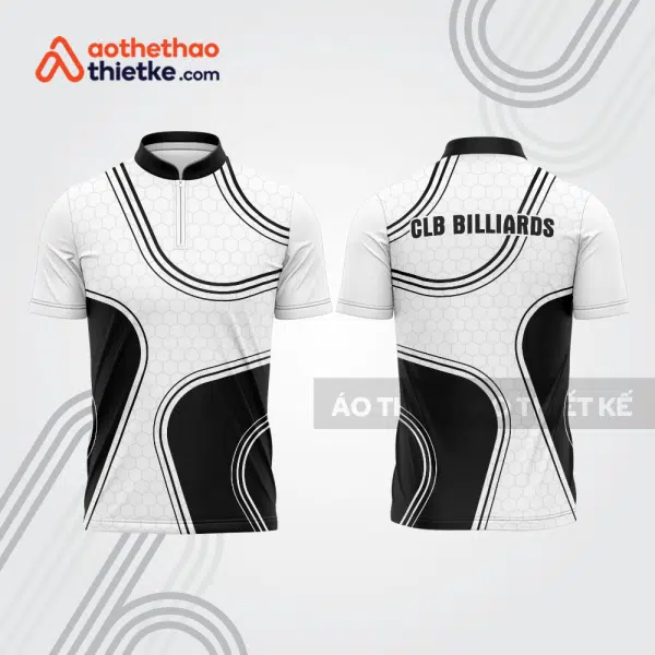 Mẫu thiết kế áo đồng phục thi đấu billiards bab724
