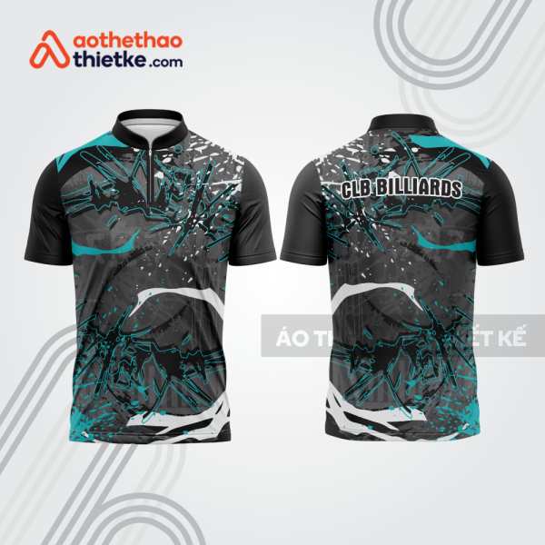 Mẫu thiết kế áo đồng phục thi đấu billiards bab731
