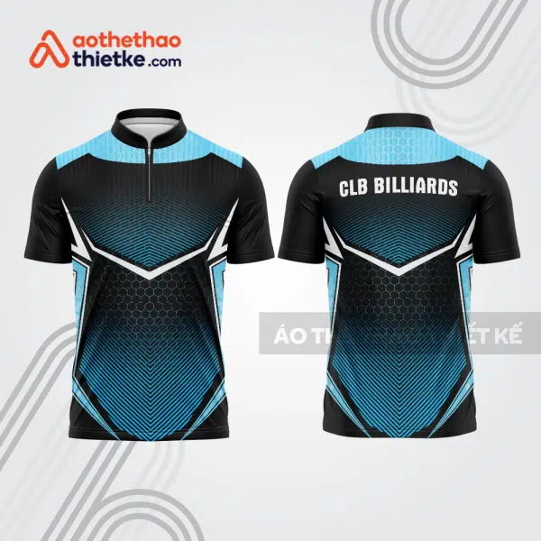 Mẫu thiết kế áo đồng phục thi đấu billiards bab735
