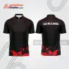 Mẫu thiết kế áo đồng phục thi đấu billiards bab741