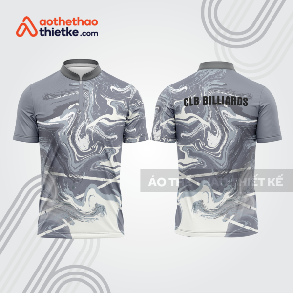 Mẫu thiết kế áo đồng phục thi đấu billiards bab746