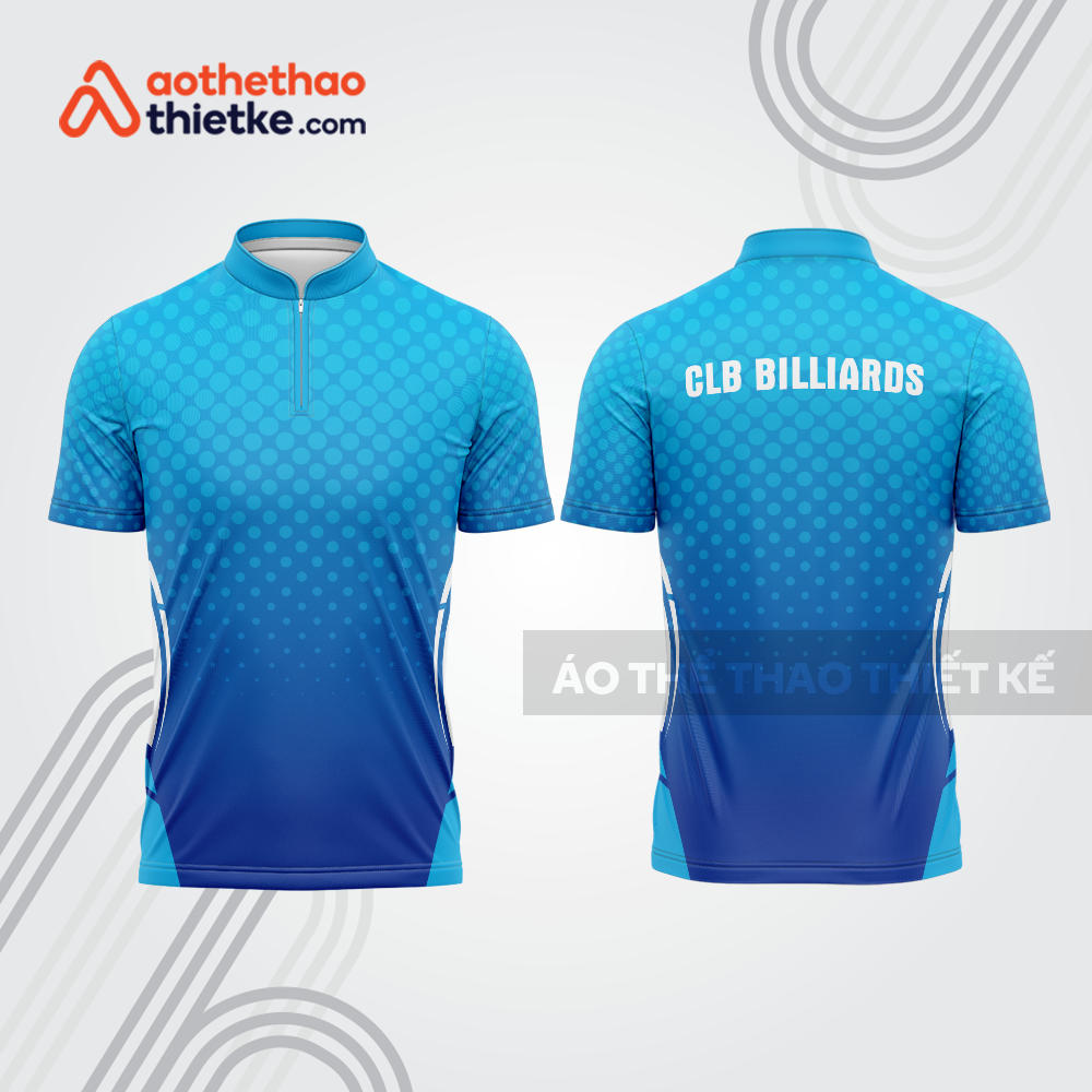 Mẫu thiết kế áo đồng phục thi đấu billiards bab748