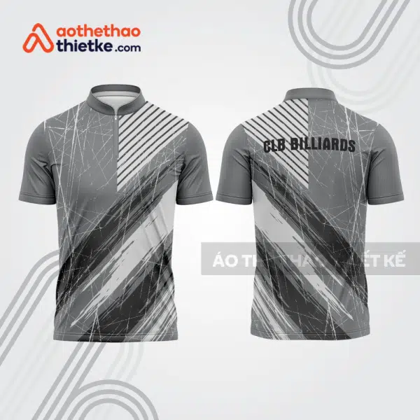 Mẫu thiết kế áo đồng phục thi đấu billiards bab751