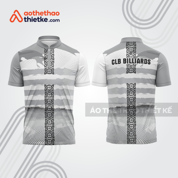 Mẫu thiết kế áo đồng phục thi đấu billiards bab757