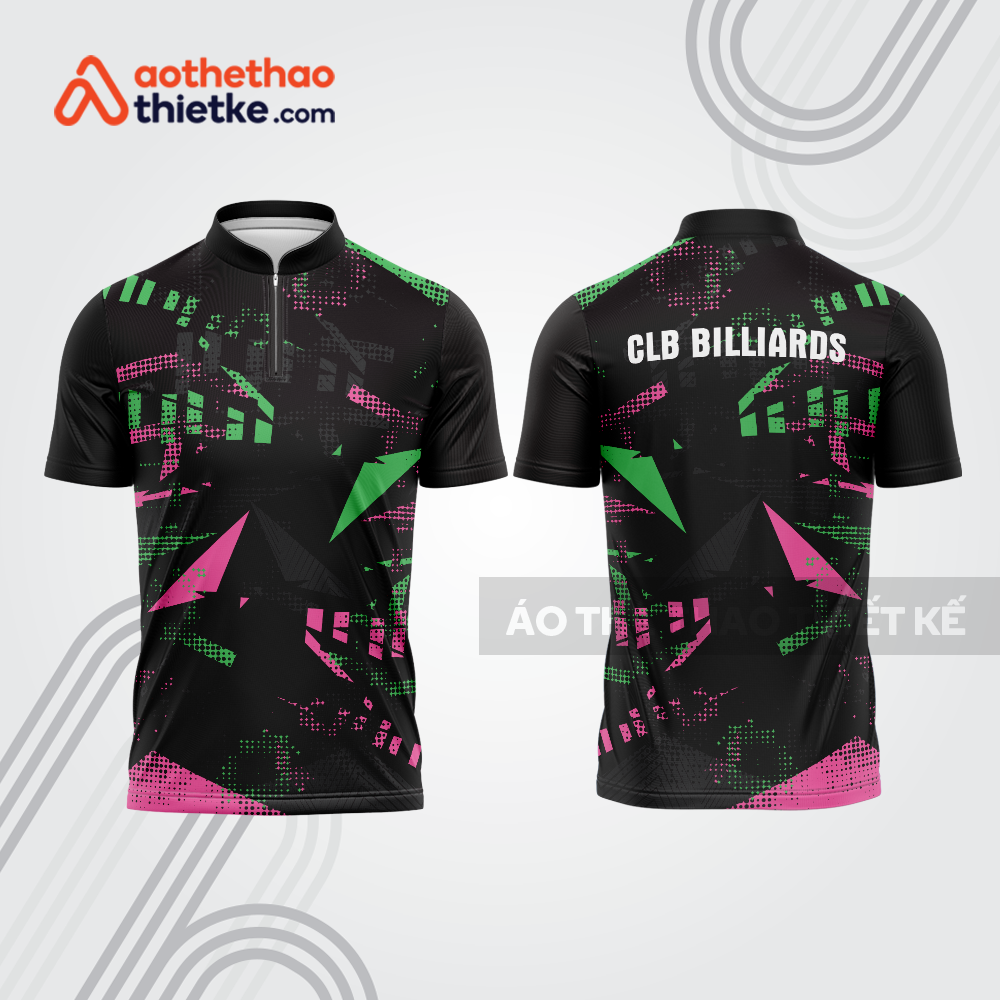 Mẫu thiết kế áo đồng phục CLB billiards bab765