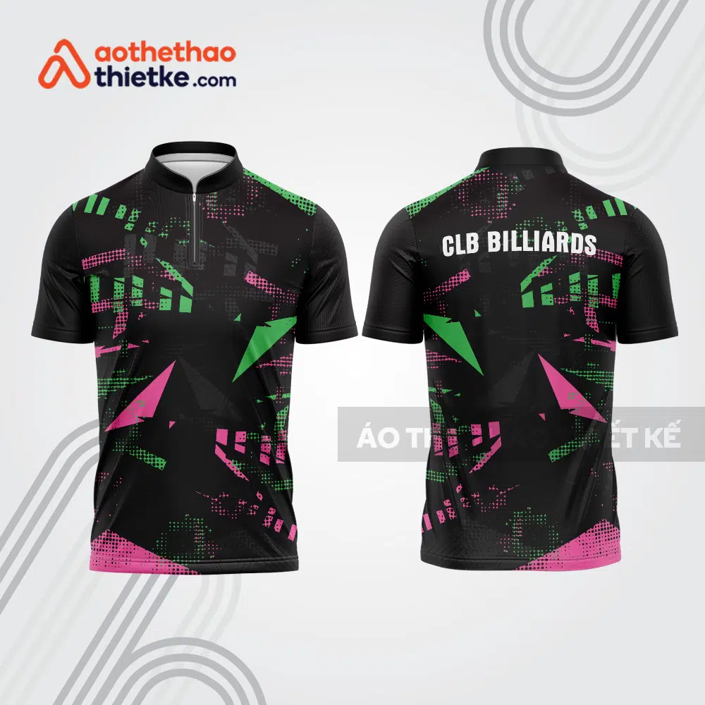 Mẫu thiết kế áo đồng phục CLB billiards bab765