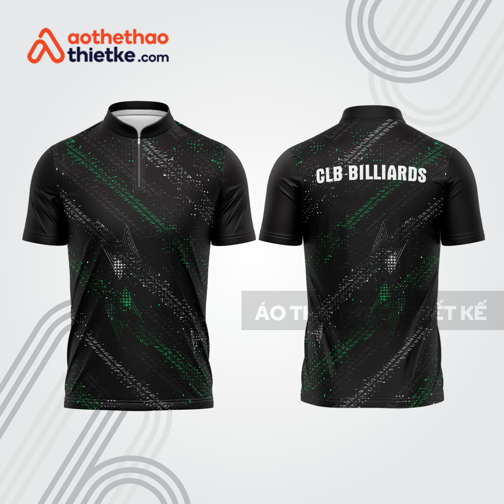 Mẫu thiết kế áo đồng phục CLB billiards bab766