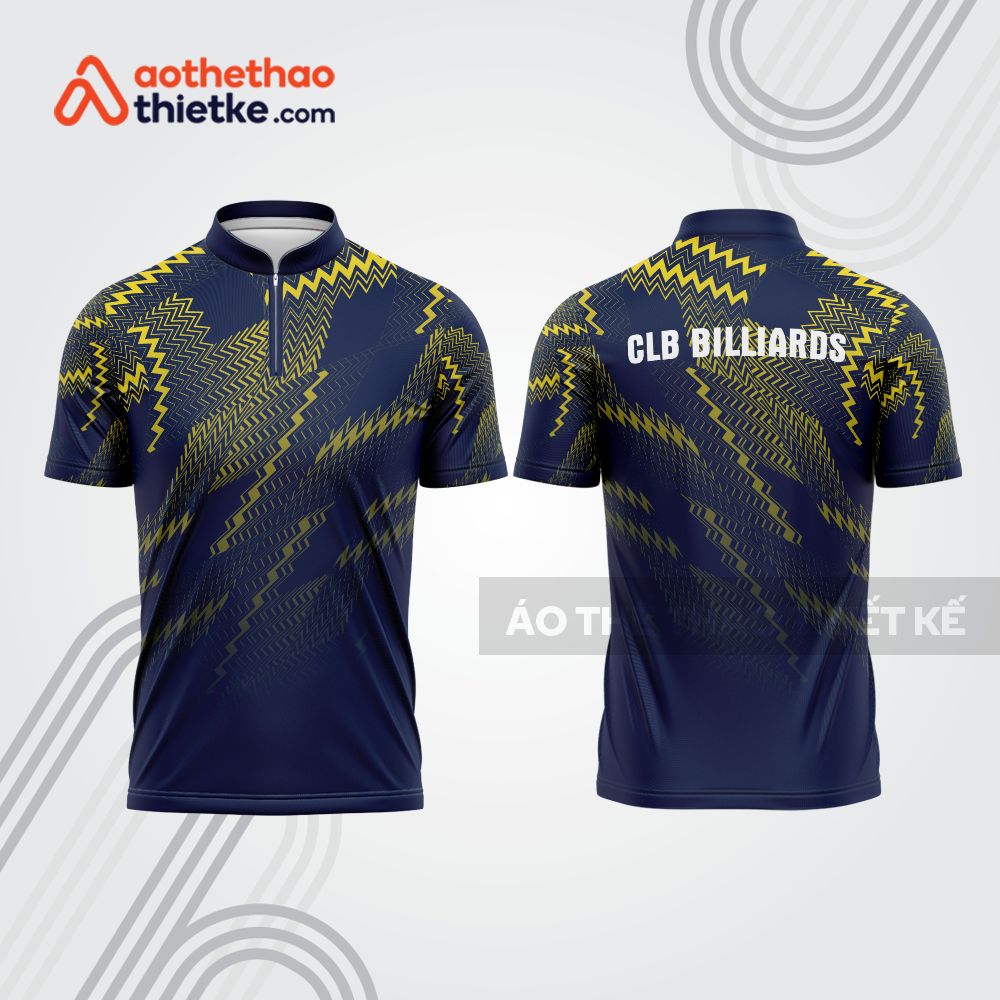 Mẫu thiết kế áo đồng phục CLB billiards bab768
