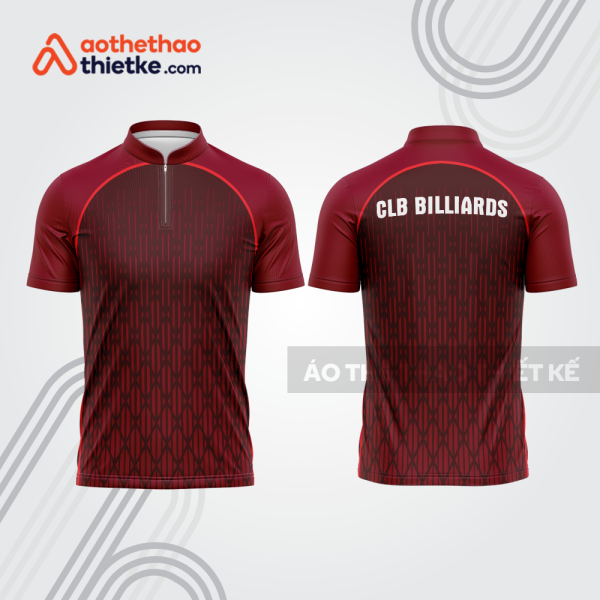 Mẫu thiết kế áo đồng phục CLB billiards bab774