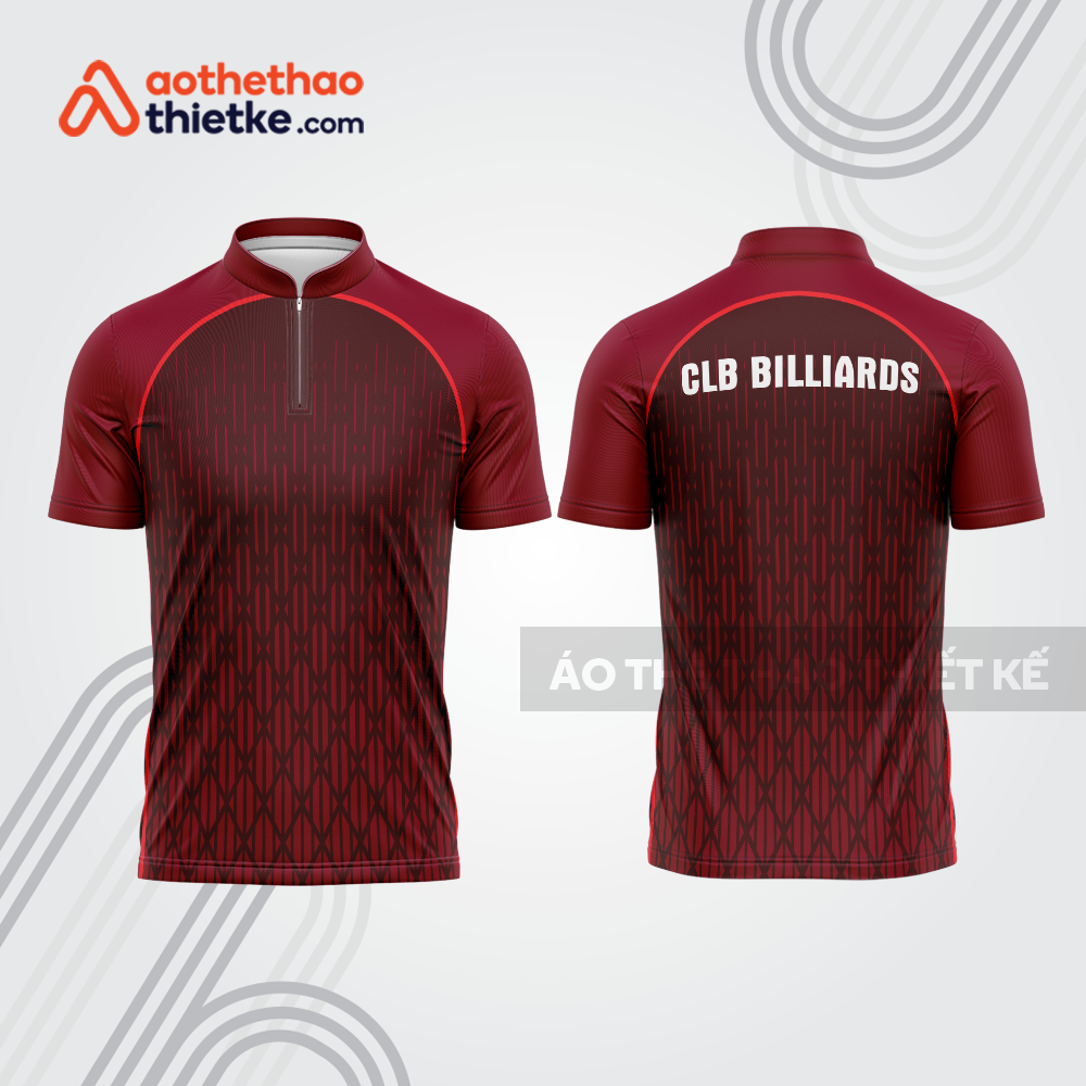 Mẫu thiết kế áo đồng phục CLB billiards bab774