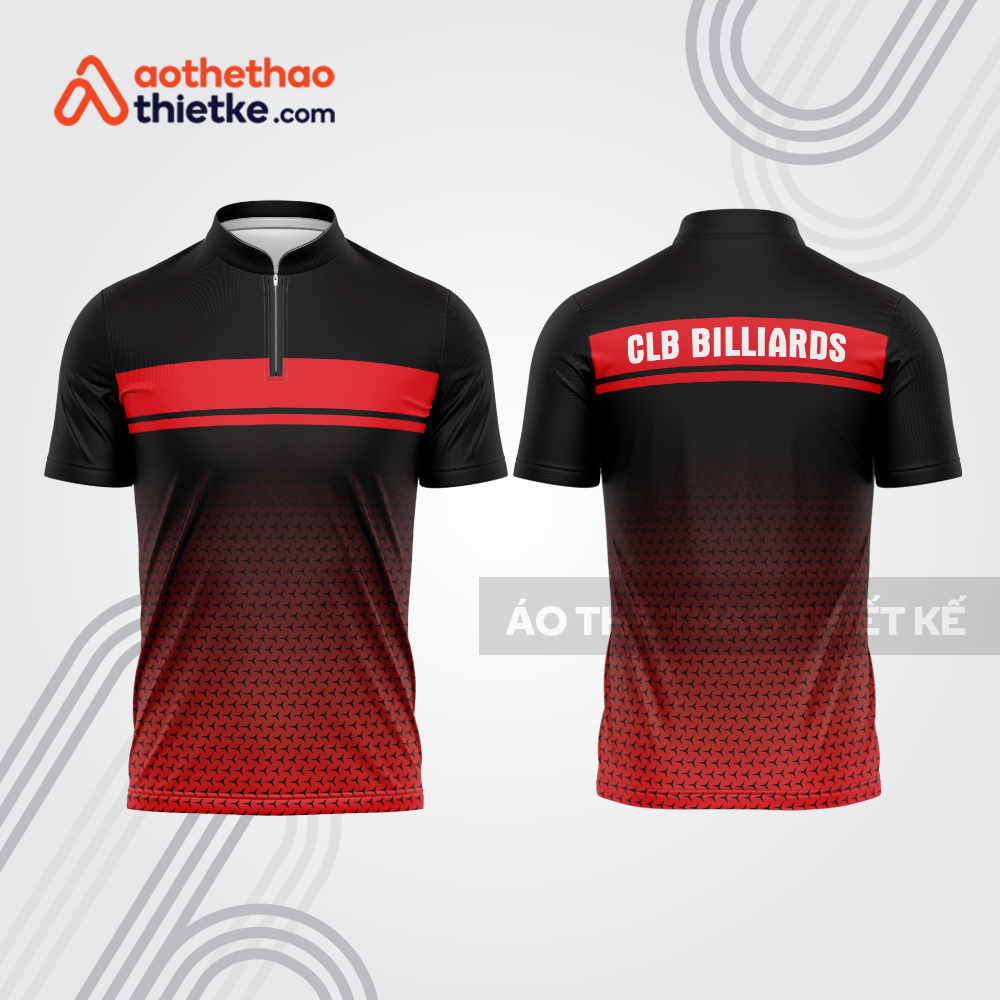 Mẫu thiết kế áo đồng phục CLB billiards bab784