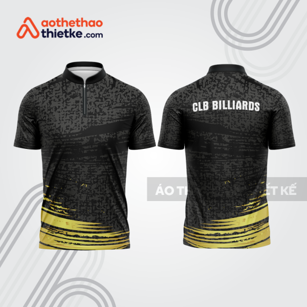 Mẫu thiết kế áo đồng phục CLB billiards bab797