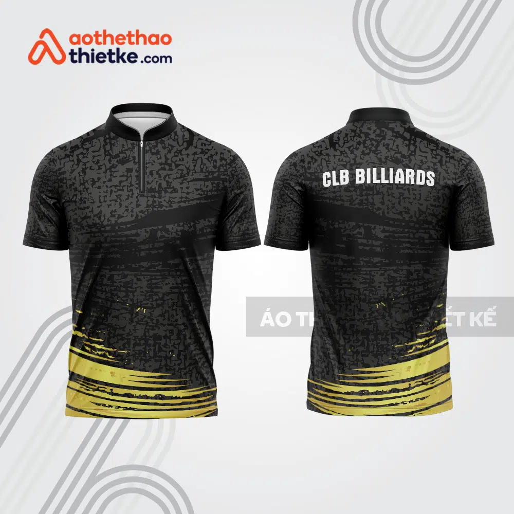 Mẫu thiết kế áo đồng phục CLB billiards bab797