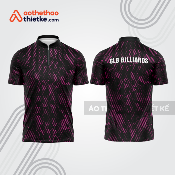 Mẫu thiết kế áo đồng phục CLB billiards bab798