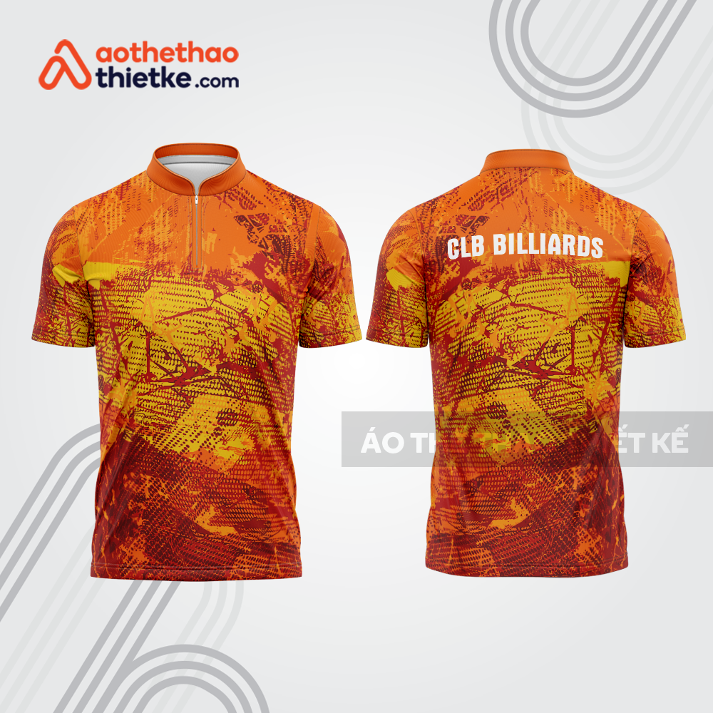 Mẫu thiết kế áo đồng phục CLB billiards bab800