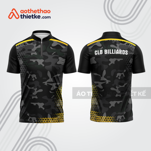 Mẫu thiết kế áo đồng phục CLB billiards bab802