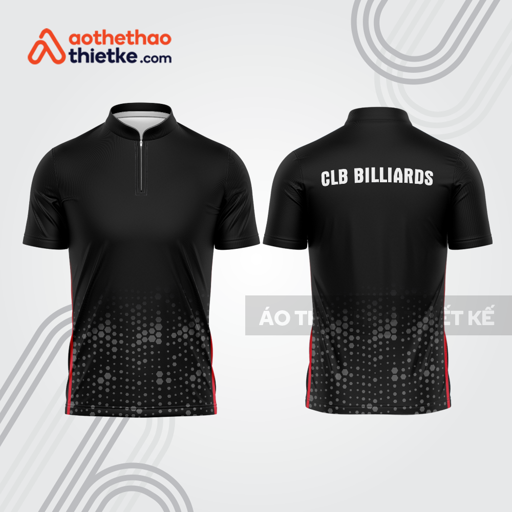 Mẫu thiết kế áo đồng phục CLB billiards bab803