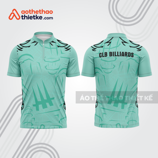 Mẫu thiết kế áo đồng phục CLB billiards bab804
