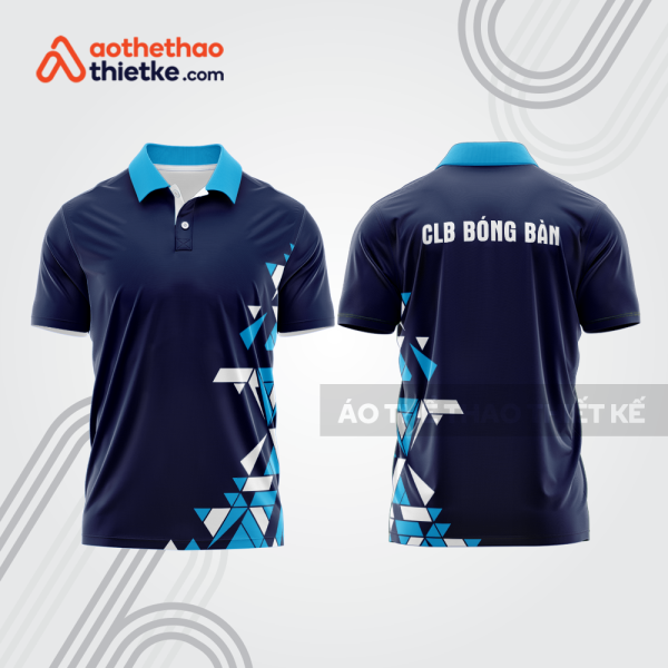 Mẫu thiết kế áo polo đồng phục thi đấu bóng bàn bb1002