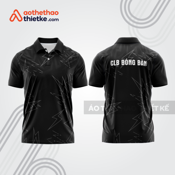 Mẫu thiết kế áo polo đồng phục thi đấu bóng bàn bb1029