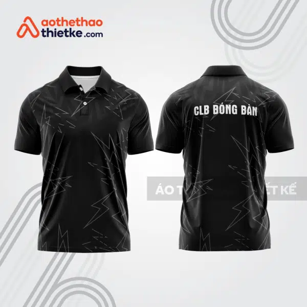 Mẫu thiết kế áo polo đồng phục thi đấu bóng bàn bb1029