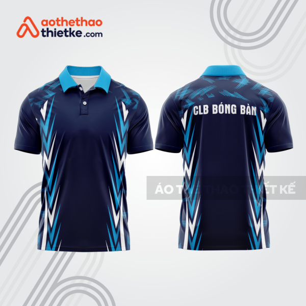 Mẫu thiết kế áo polo đồng phục thi đấu bóng bàn bb1042