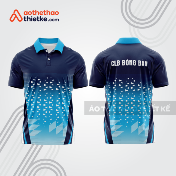 Mẫu thiết kế áo polo đồng phục thi đấu bóng bàn bb1043
