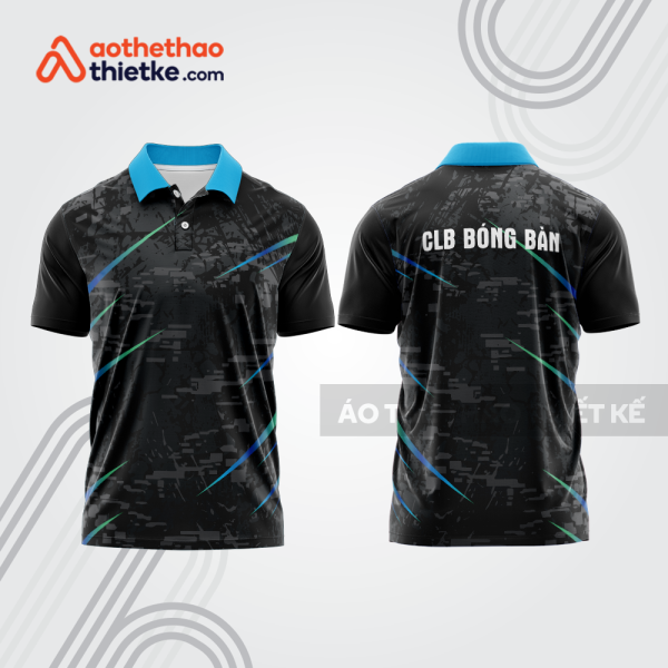 Mẫu thiết kế áo polo đồng phục thi đấu bóng bàn bb1047