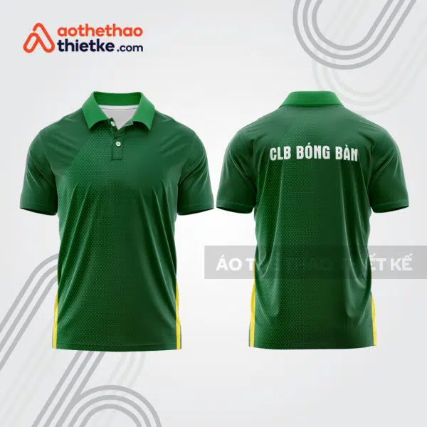Mẫu thiết kế áo polo đồng phục thi đấu bóng bàn bb1049