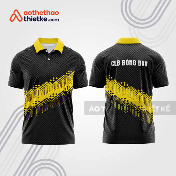 Mẫu thiết kế áo polo đồng phục thi đấu bóng bàn bb1054