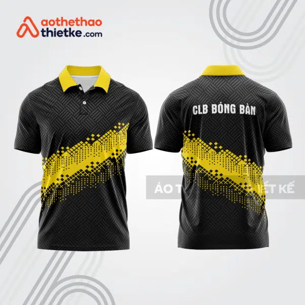 Mẫu thiết kế áo polo đồng phục thi đấu bóng bàn bb1054