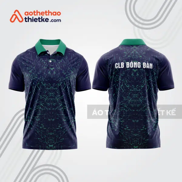 Mẫu thiết kế áo polo đồng phục thi đấu bóng bàn bb1056