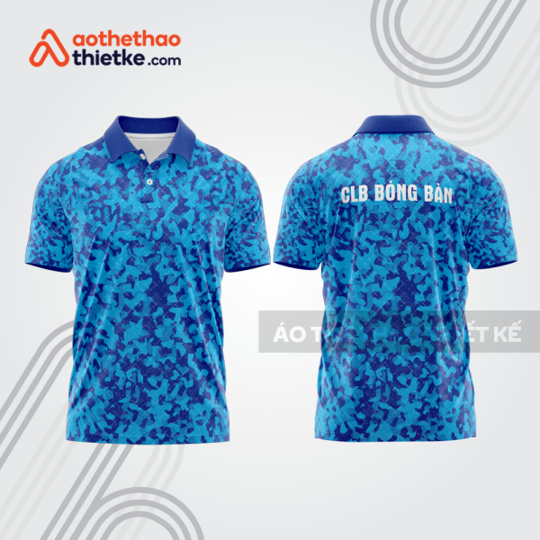 Mẫu thiết kế áo polo đồng phục thi đấu bóng bàn bb1057