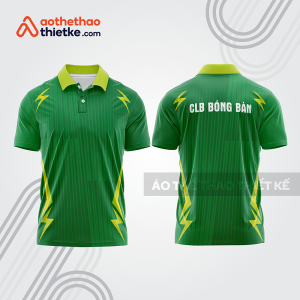 Mẫu thiết kế áo polo đồng phục thi đấu bóng bàn bb1066