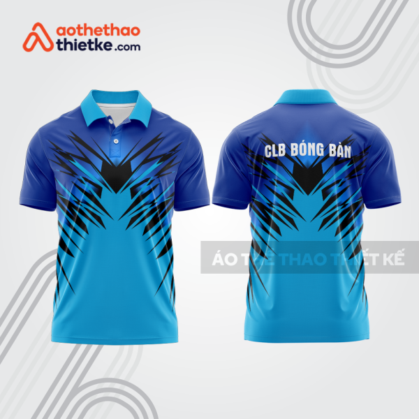 Mẫu thiết kế áo polo đồng phục thi đấu bóng bàn bb1069