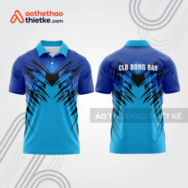 Mẫu thiết kế áo polo đồng phục thi đấu bóng bàn bb1069
