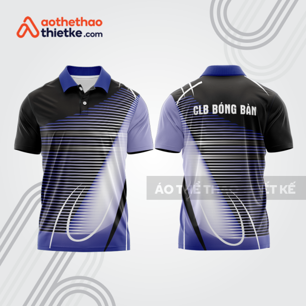 Mẫu thiết kế áo polo đồng phục thi đấu bóng bàn bb1071