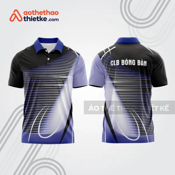Mẫu thiết kế áo polo đồng phục thi đấu bóng bàn bb1071