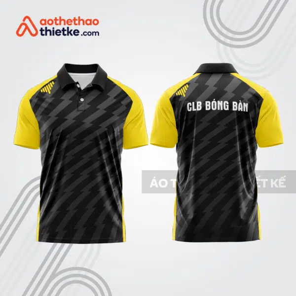 Mẫu thiết kế áo polo đồng phục thi đấu bóng bàn bb1082